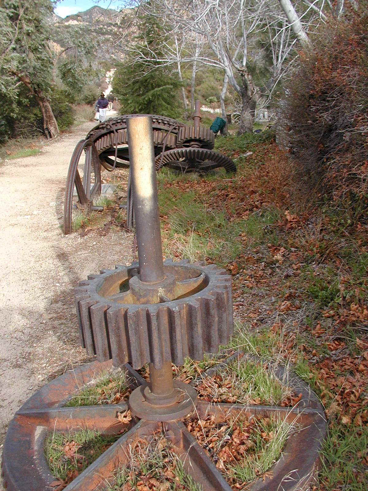 Bullwheel Gear on Echo Mtn