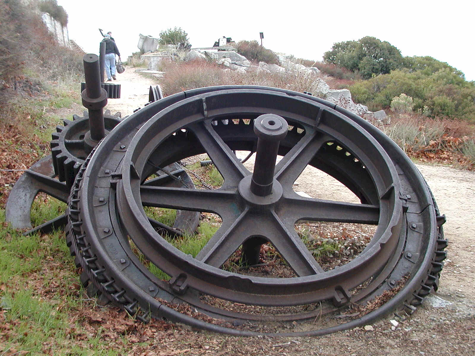 Bullwheel on Echo Mtn